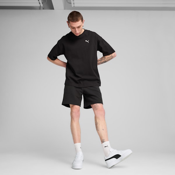 WARDROBE ESSENTIALS Men's Relaxed 7" Shorts, PUMA Black, extralarge
